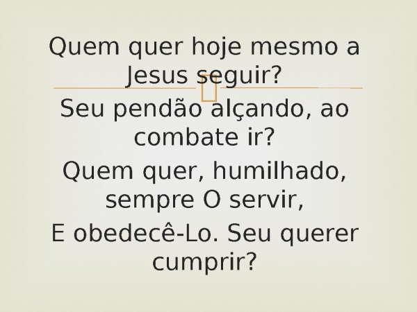 67 - Quem Quer Ir Com Cristo.pptx - página 2