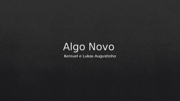 algo novo.pptx