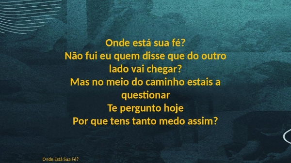 Onde Está Sua Fé - página 14