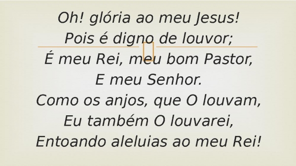 3 - Plena Paz e Santo Gozo.pptx - página 7