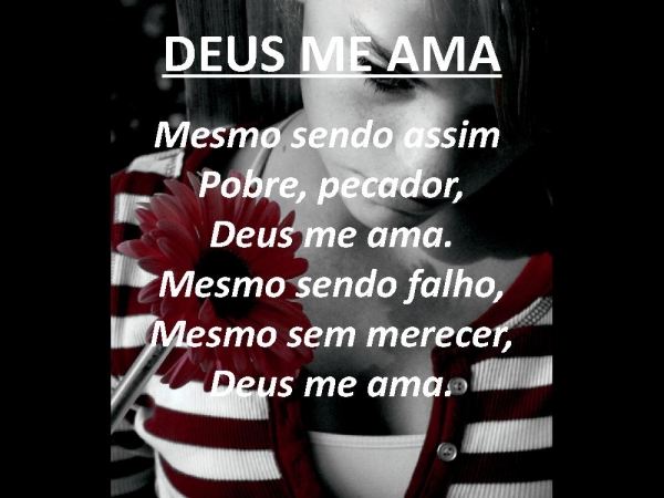 Deus me ama - página 1