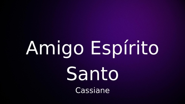Amigo Espírito Santo - página 1