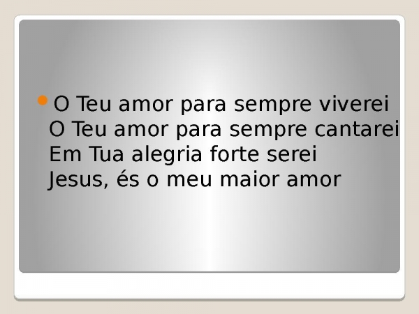Meu maior amor - Nívea Soares.pptx - página 2