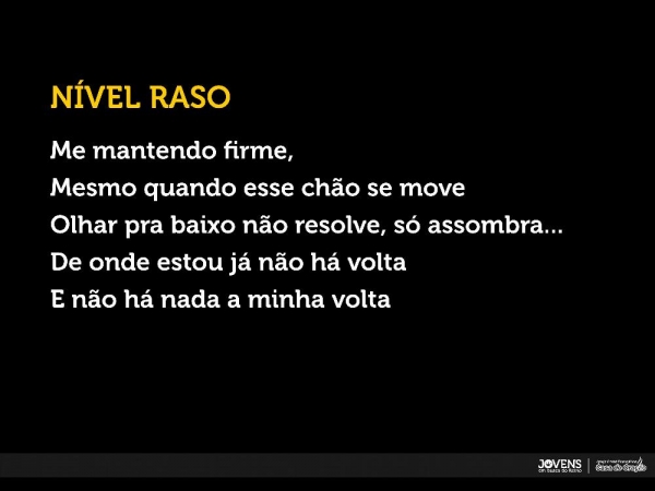 Nível raso - página 1