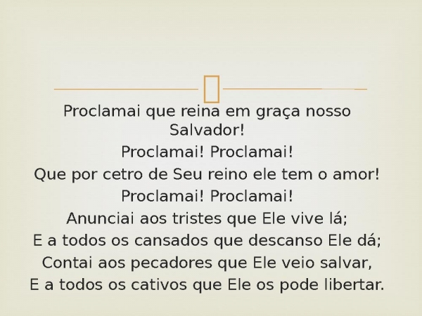 38 - O Senhor É Rei.pptx - página 4