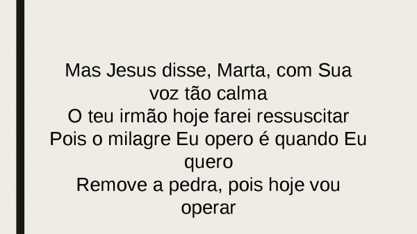 NO TEMPO DELE (sou o que sou).pptx - página 8