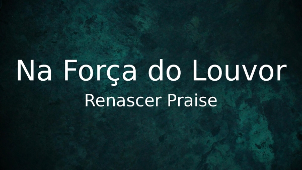 Na Força do Louvor - página 1