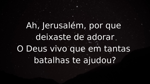 O Lamento de Israel - página 4