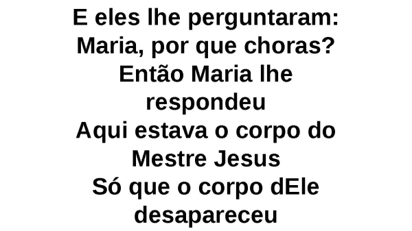 João 20 / Pra Sempre / Porque Ele Vive (Medley) - página 4
