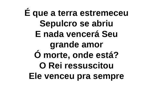 João 20 / Pra Sempre / Porque Ele Vive (Medley) - página 9