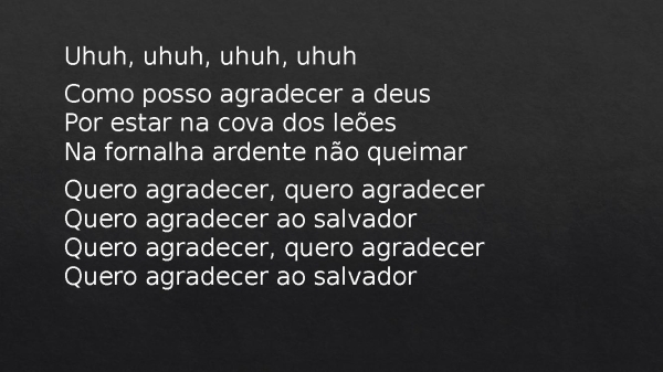 QUERO AGRADECER - página 3