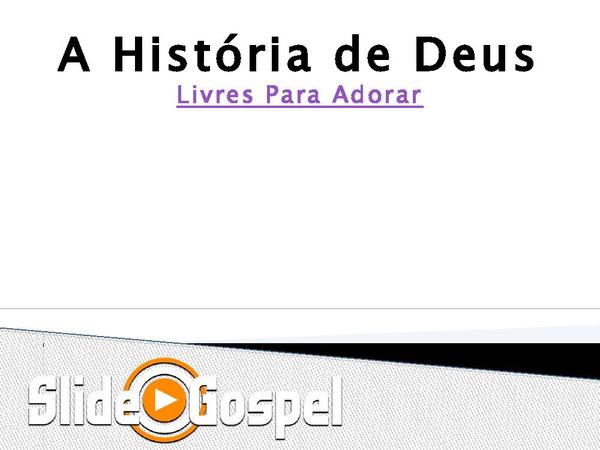 A História de Deus - página 1