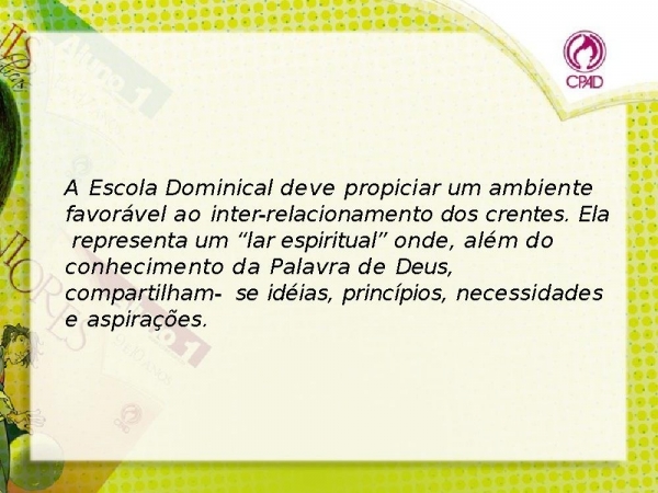 Visão cristã quatro pilares educao.pptx - página 21