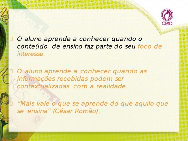 Visão cristã quatro pilares educao.pptx - página 10