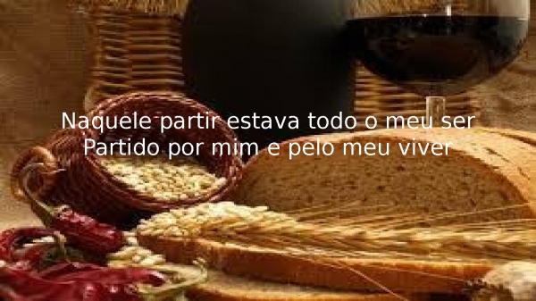 Na mesa o pão o vinho.pptx - página 8