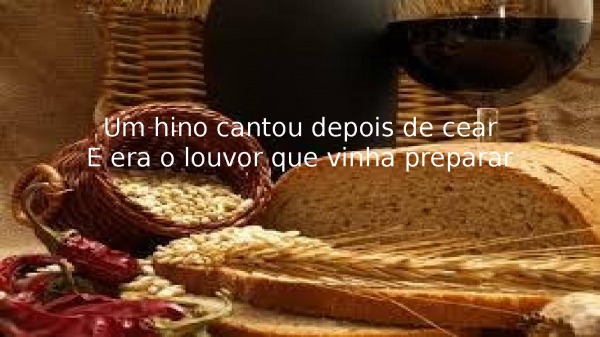 Na mesa o pão o vinho.pptx - página 10