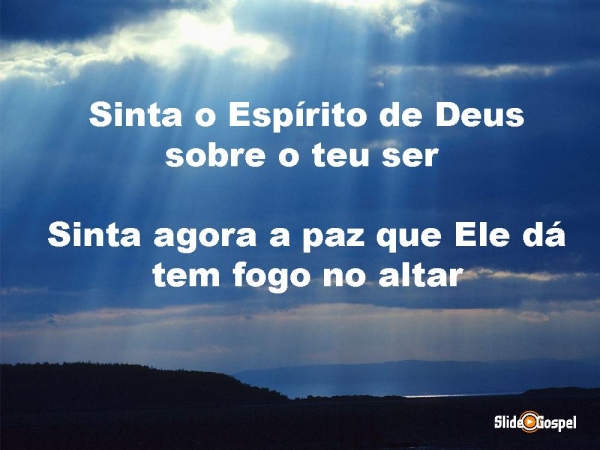 Sinta o espírito de Deus - página 2