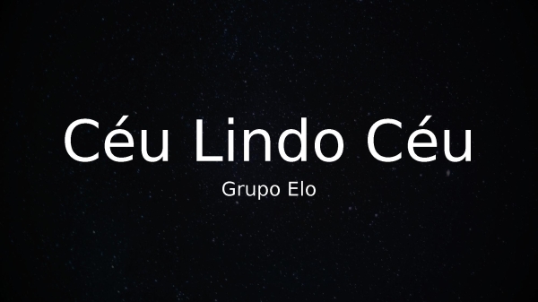 Céu Lindo Céu - página 1