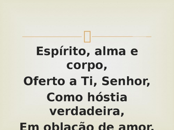 5 - Oh desce, Fogo Santo.pptx - página 2