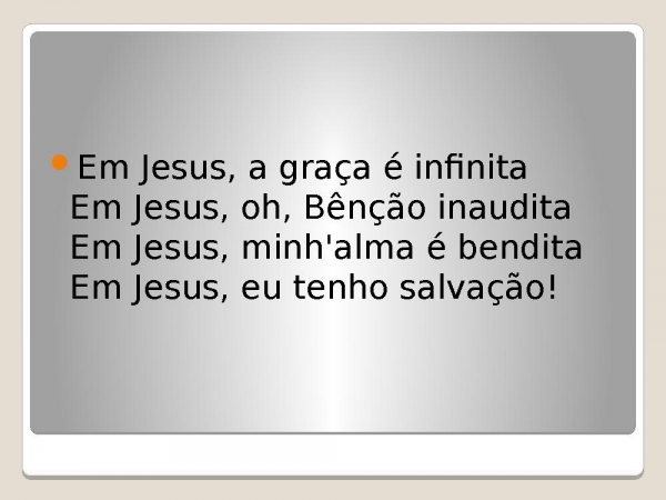 Em Jesus - Harpa.pptx - página 3