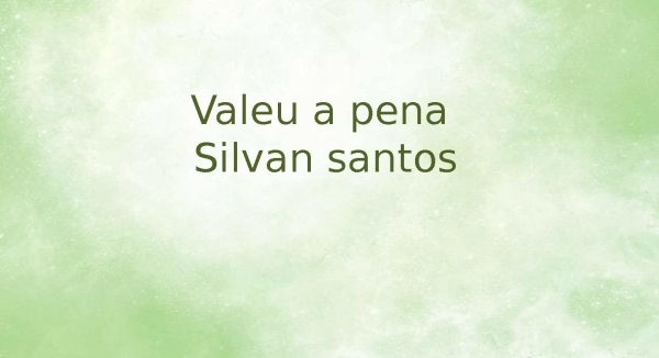 VALEU A PENA - página 1