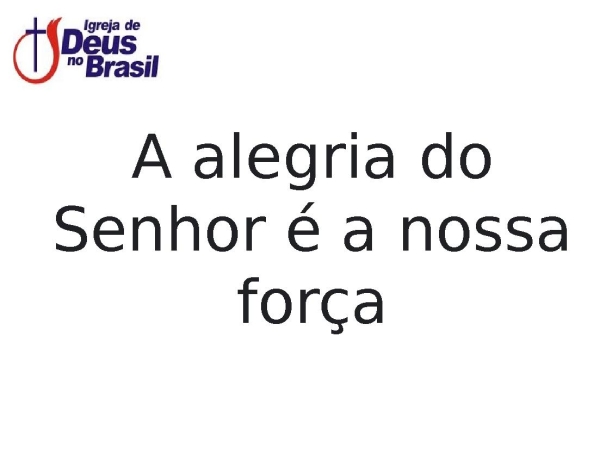 A ALEGRIA DO SENHOR - página 3