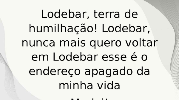 Lodebar nunca mais - página 5