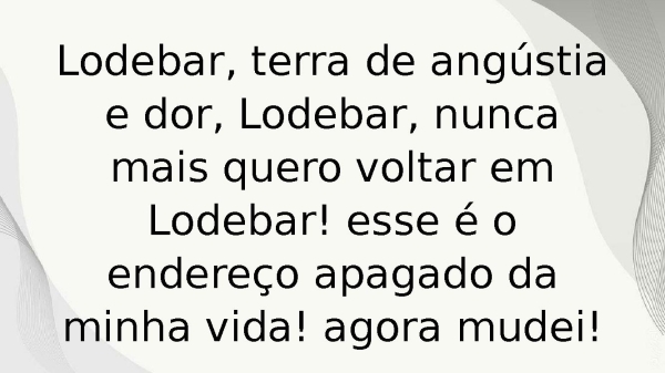 Lodebar nunca mais - página 6