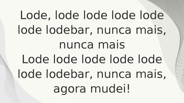 Lodebar nunca mais - página 8