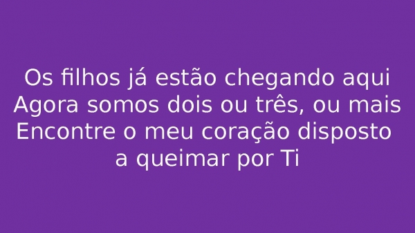 Só Tu És Santo Morada - página 3
