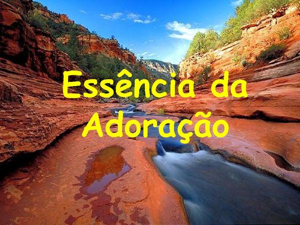 ESSENCIA DA ADORAÇÃO - página 1