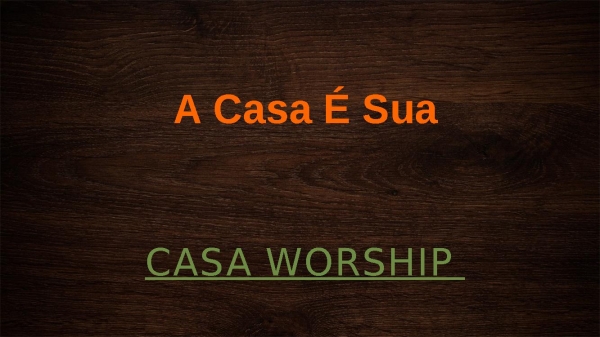 A Casa É Sua.pptx