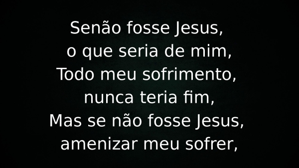 Se Não Fosse Jesus - página 2