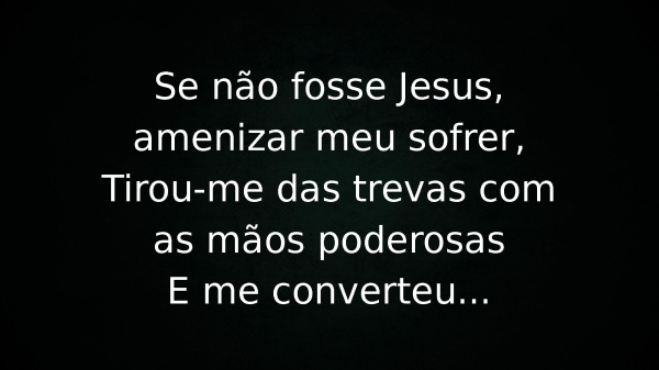 Se Não Fosse Jesus - página 7