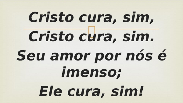 7 - Cristo Cura Sim.pptx - página 7