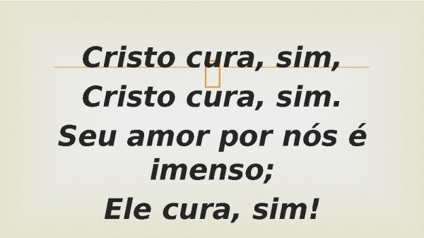7 - Cristo Cura Sim.pptx - página 9