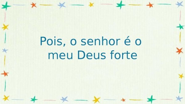 Senhor tão pequeno sou - página 12