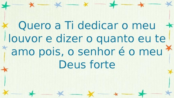 Senhor tão pequeno sou - página 9