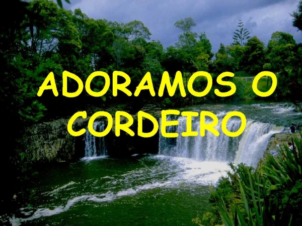 ADORAMOS O CORDEIRO - página 1