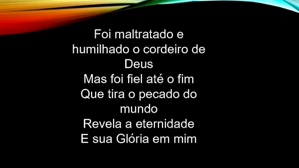 O Leão e o cordeiro.pptx - página 11