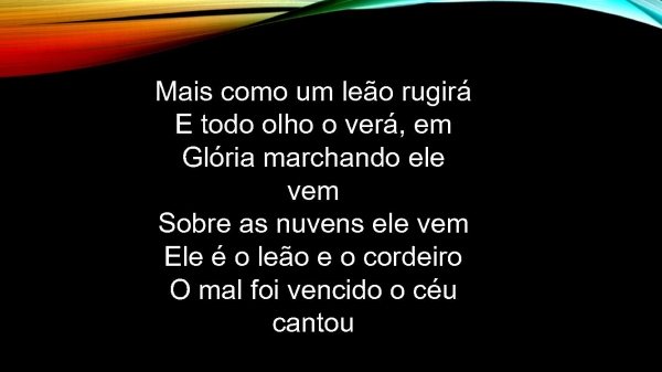 O Leão e o cordeiro.pptx - página 12
