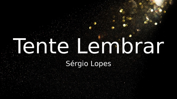 Tente Lembrar - página 1