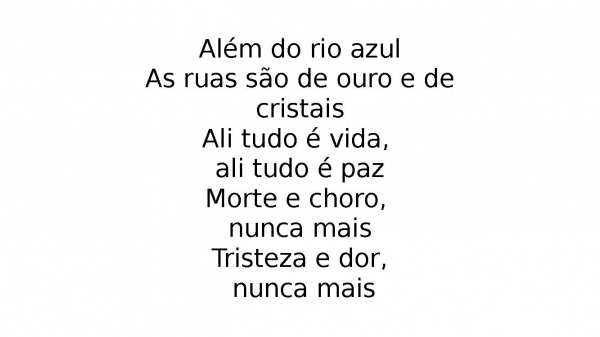 Além do rio azul