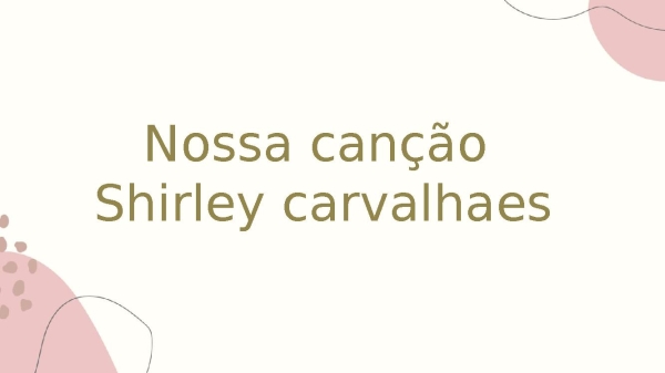 nossa canção - página 1