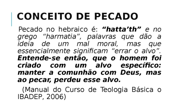 A REALIDADE DO PECADO - página 7