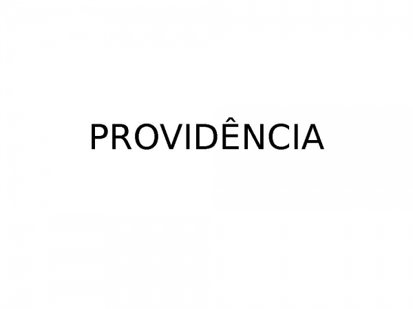 PROVIDÊNCIA - página 1