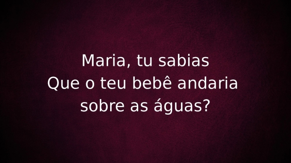 Maria, Tu Sabias - página 2