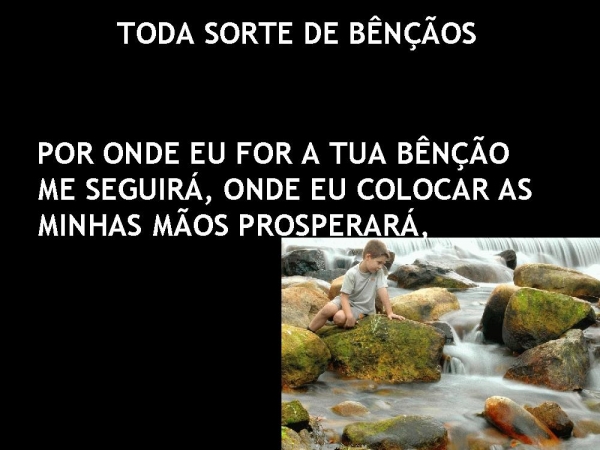 TODA SORTE DE BÊNÇÃOS - página 1
