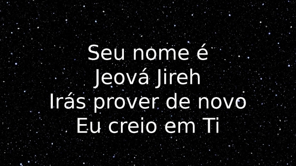 Jeová Jireh - página 17