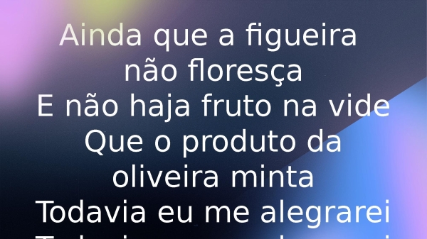 Todavia Me Alegrarei - página 14